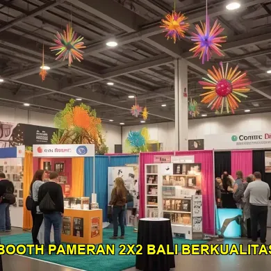 booth pameran 2x2 bali berkualitas